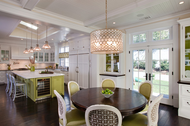 Gabungkan tempat makan di area dapur