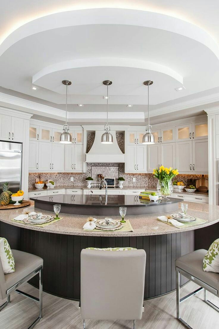 Buat layout yang unik untuk area dapur anda