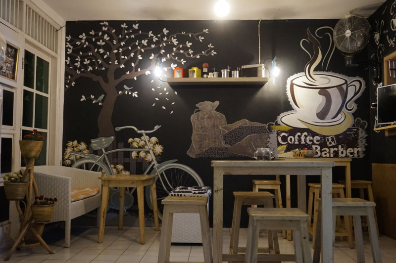 Desain Cafe Kopi Sederhana Kreatif
