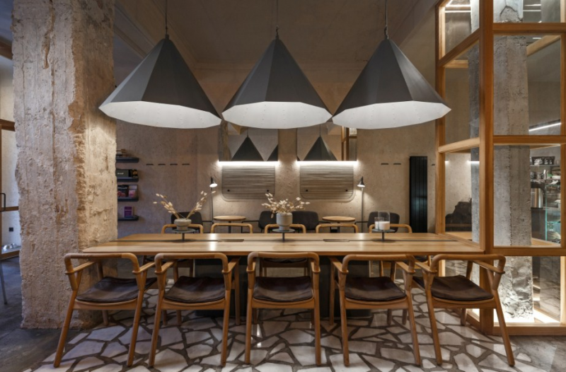 Gambar Desain Cafe Kopi Sederhana