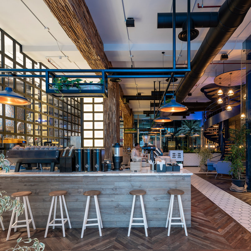 Konsep Desain Cafe Kopi Sederhana