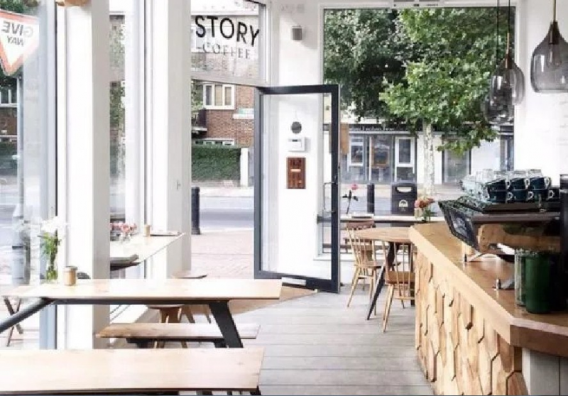 Desain cafe rumahan minimalis