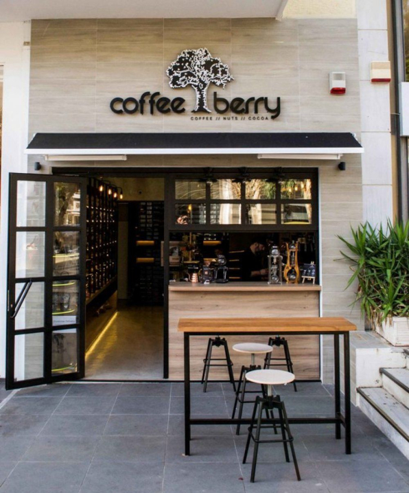 Desain cafe rumahan tampak depan