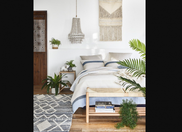 Sentuhan tanaman hias