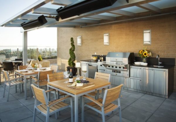 Rooftop dengan Kitchenette