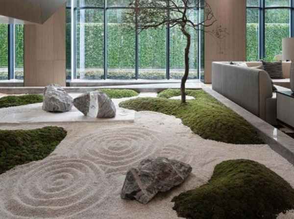 Desain Taman Kering Modern