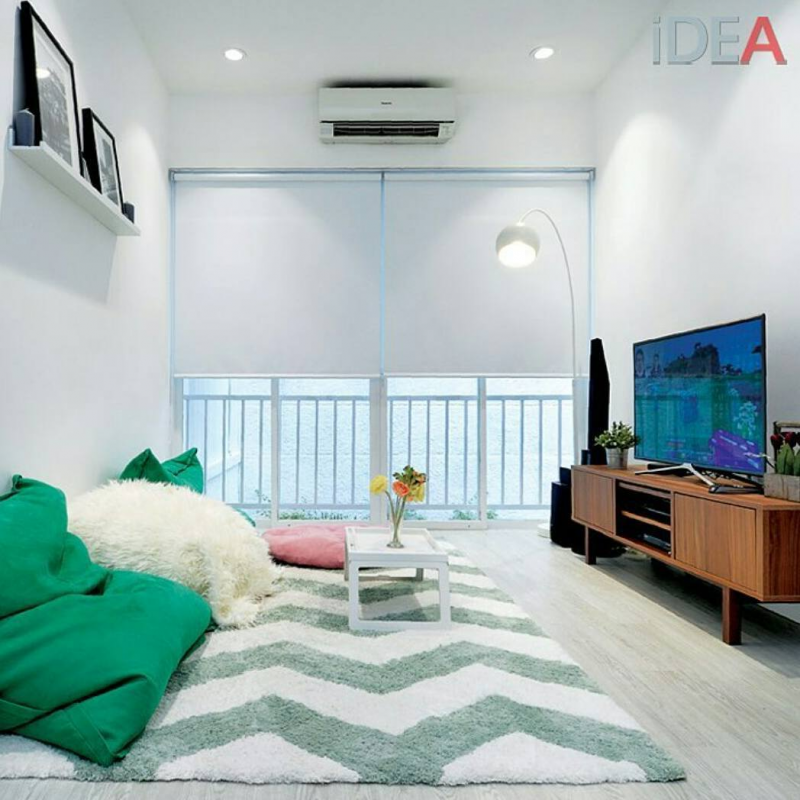 Warna Cat Ruang Tamu Warna putih segar