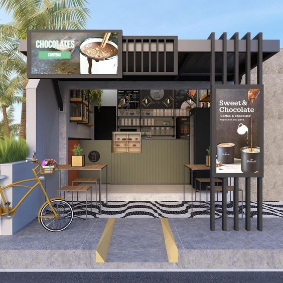 Aneka Desain Warung Depan Rumah Yang Cantik Dan Menarik - Desain id