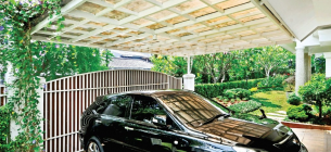 30 Contoh Desain Carport Minimalis Yang Menginspirasi