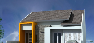 30 Inspirasi Desain Rumah dan Toko 1 Lantai