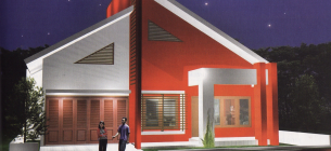 30 Konsep Desain Atap Rumah Miring Trend Terbaru 2020