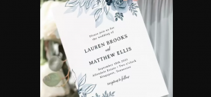 25 Desain Undangan Pernikahan Sederhana