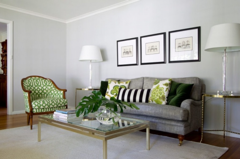 Contoh Warna cat ruang tamu yang sejuk