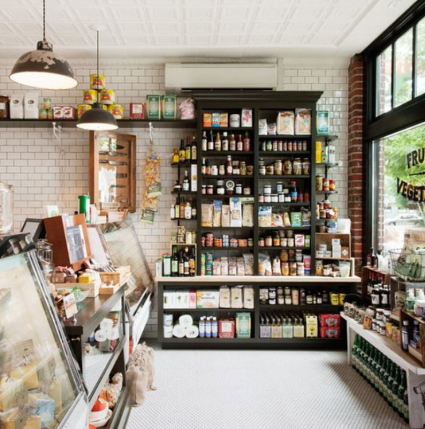 Toko Sembako Modern Rak Tumpuk