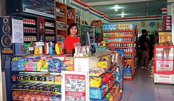 Toko Sembako Modern Susunan Rapi