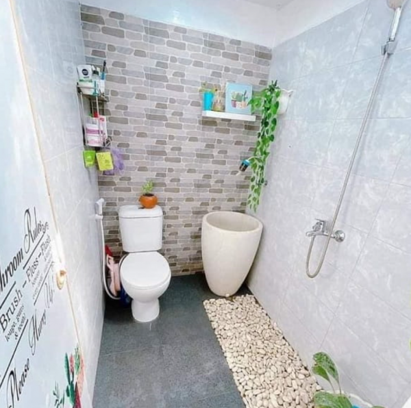 Kamar Mandi Minimalis Dinding Bata
