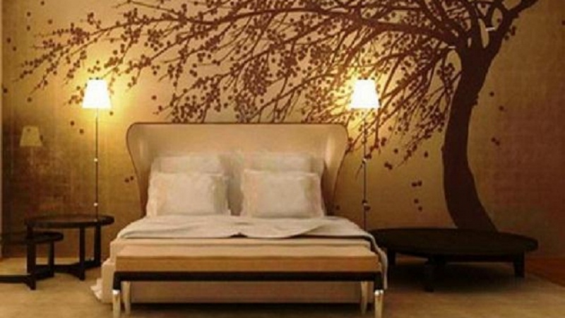 Contoh wallpaper dinding senja