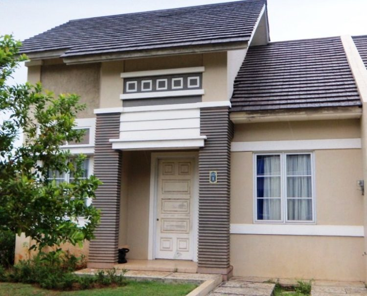 Warna Cat Teras Rumah Minimalis Krem