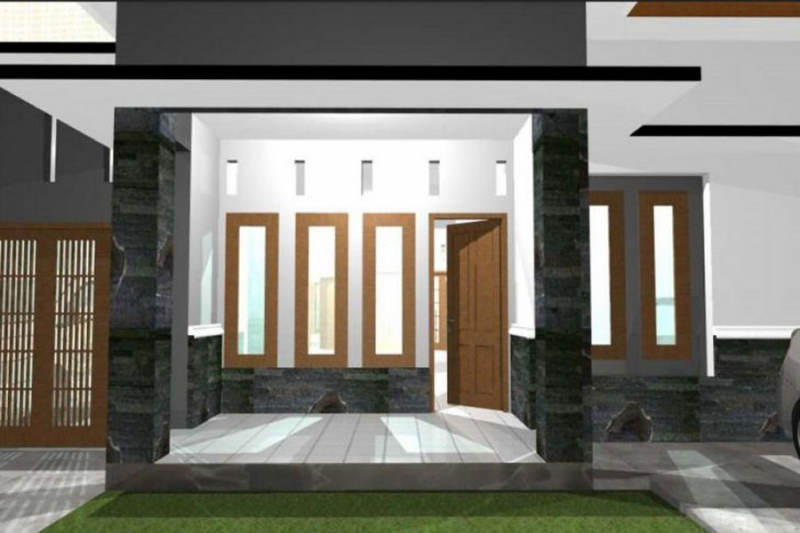 Warna Cat Teras Rumah Minimalis