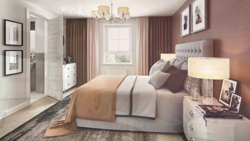 Kombinasi warna cat minimalis coklat cream