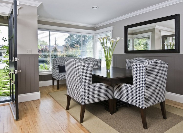 Kombinasi warna cat minimalis putih abu-abu