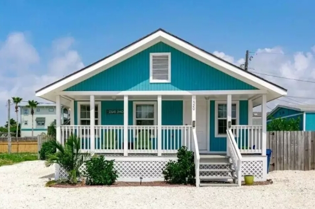 Cat warna biru toska