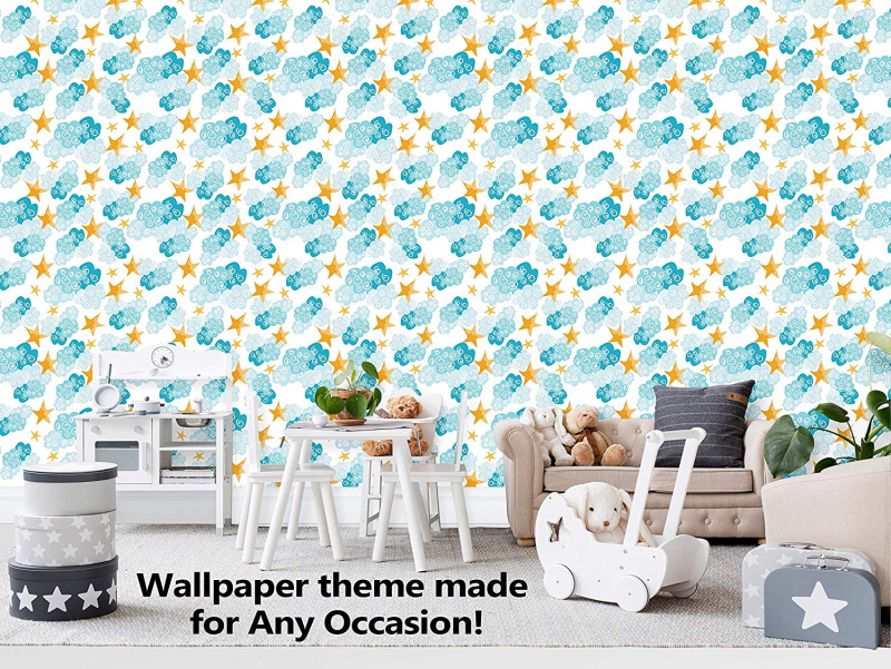 Wallpaper Dinding Minimalis Warna Cerah