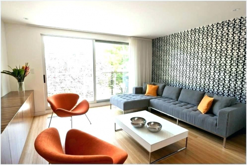 Wallpaper Dinding Ruang Tamu motif hitam putih