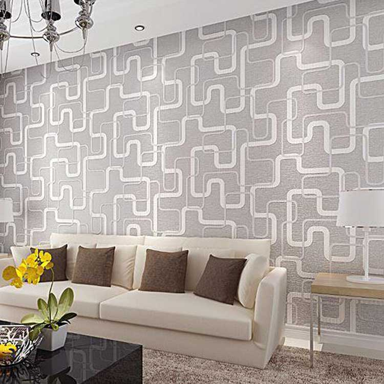Wallpaper Minimalis Motif Labirin