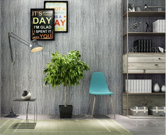 Wallpaper Ruang Tamu Minimalis Mirip Kayu