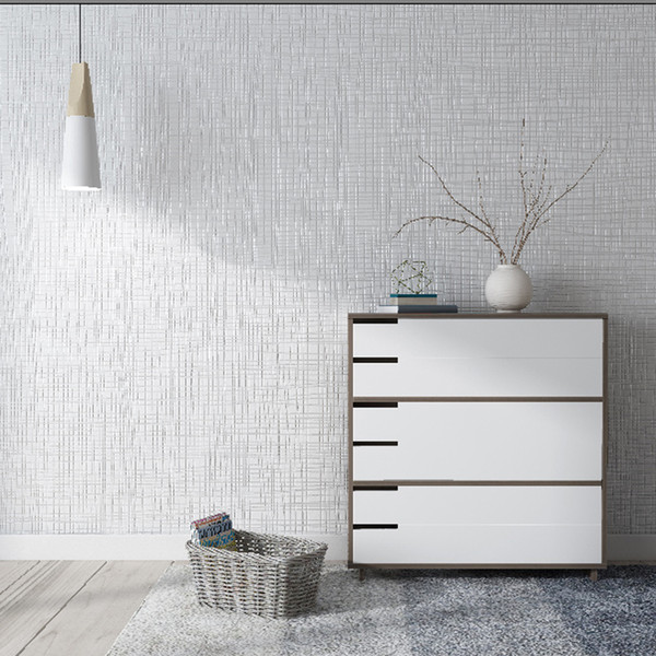 Wallpaper Ruang Tamu Minimalis Motif Serat