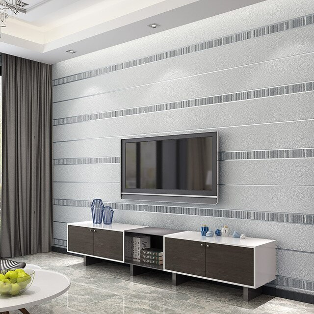 Wallpaper Ruang Tamu Minimalis Motif Simple