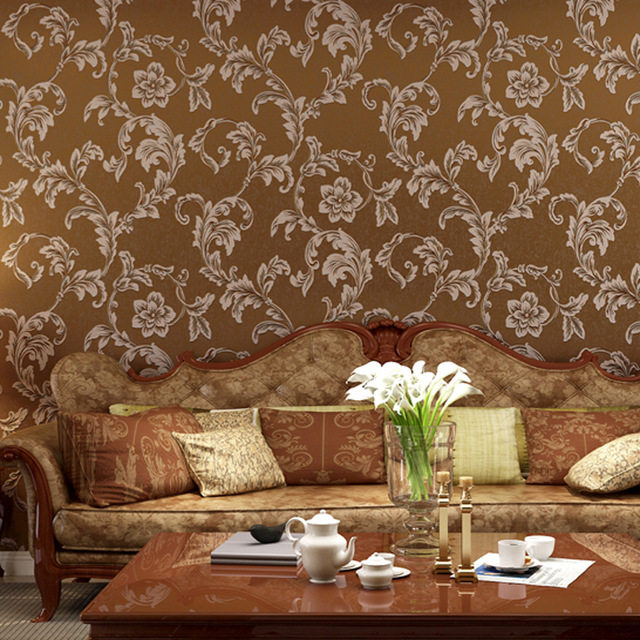 Wallpaper Ruang Tamu Minimalis Nuansa Klasik Eropa