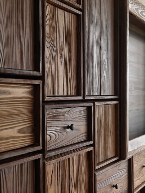 Dinding Kayu Minimalis Simple