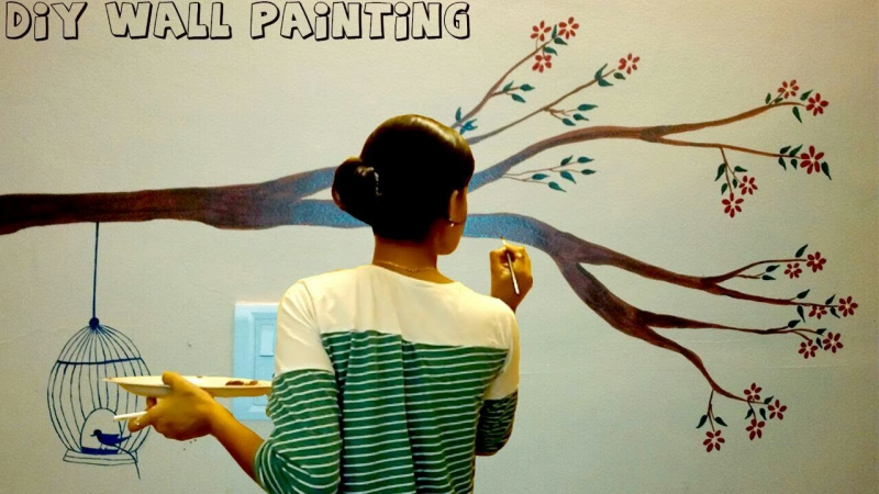 Cara Gambar Dinding Kamar