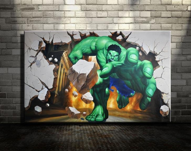 Gambar Dinding Kamar 3D