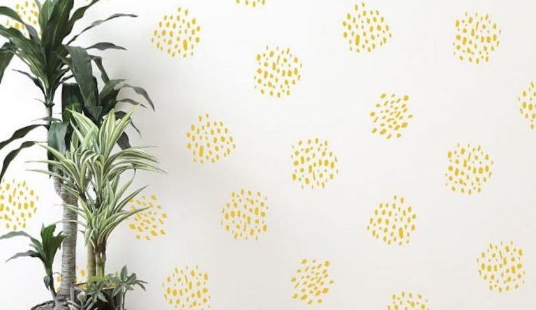 Gambar Dinding Kamar Corak Beraturan