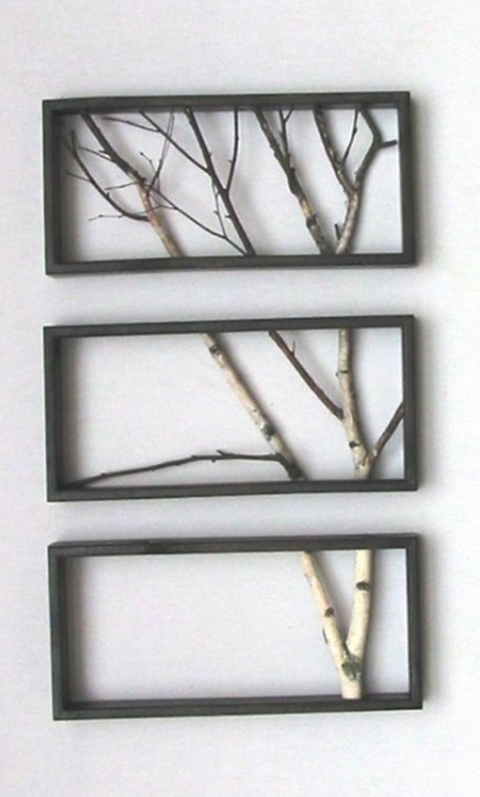 Frame dan Ranting Kayu