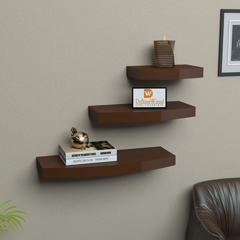 Rak Dinding Minimalis Ruang Tamu 3 Sususn