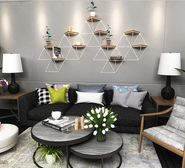 Rak Dinding Minimalis Ruang Tamu Yang Unik