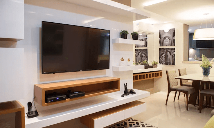 Rak dinding minimalis