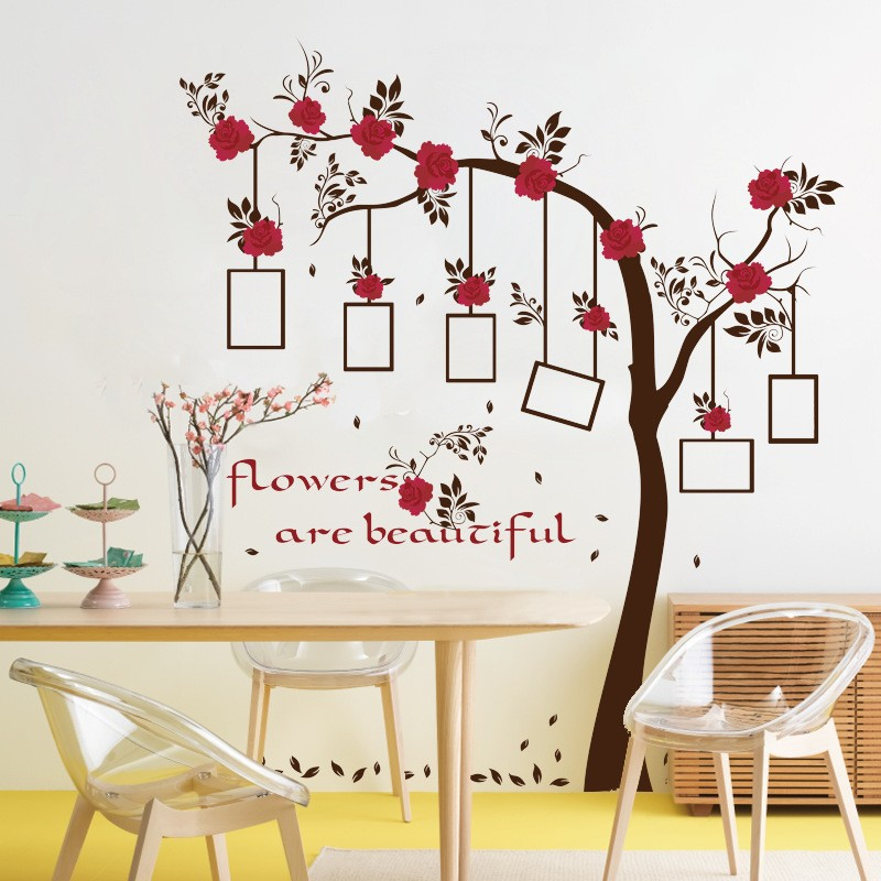 Sticker dinding romantis