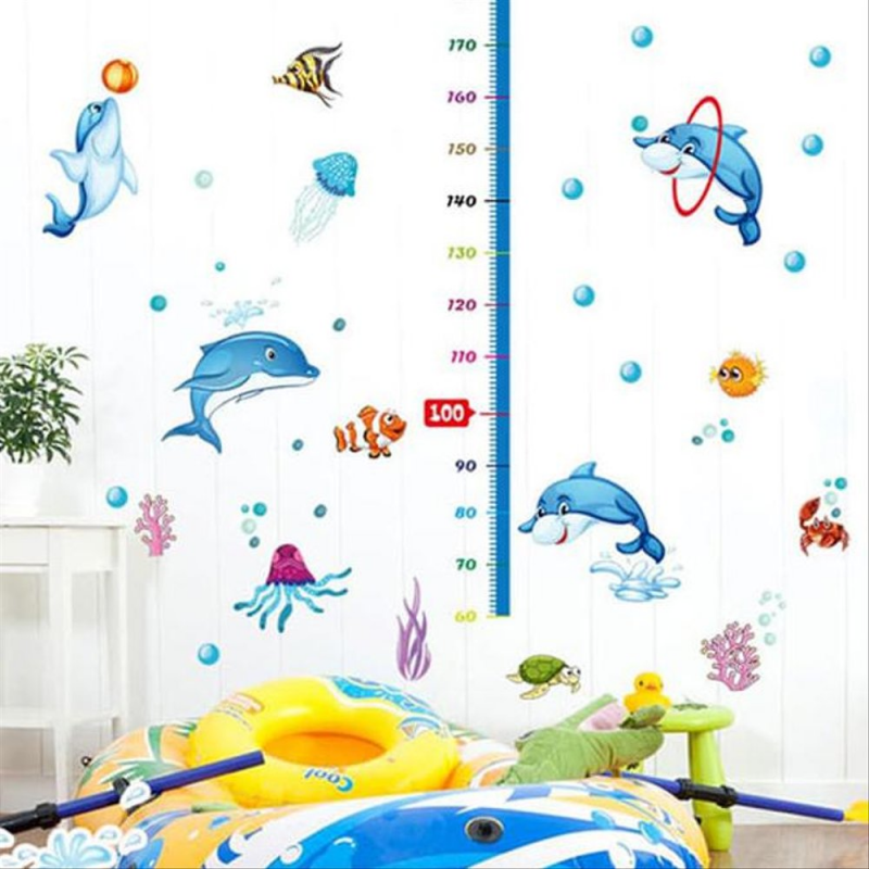 Sticker pengukur tinggi badan