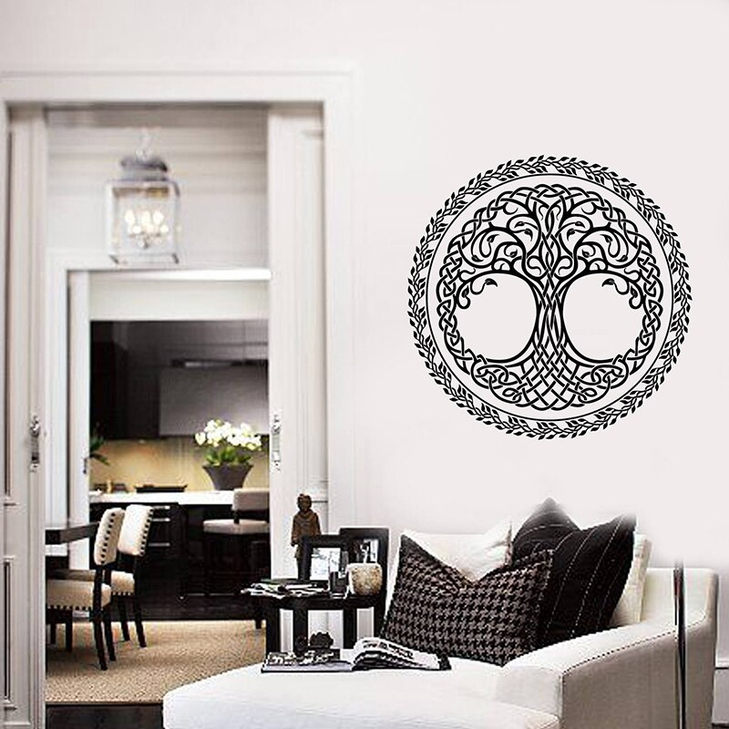 Hiasan Dinding Ruang Tamu dengan gambar simbol