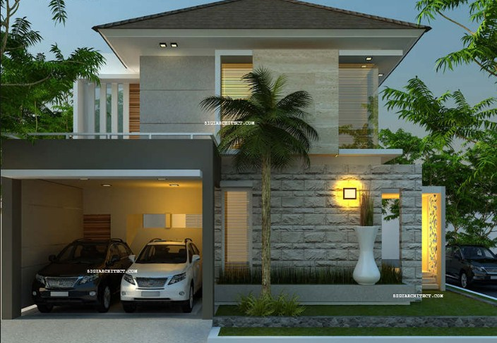 Garasi Kolong Balkon Timbul