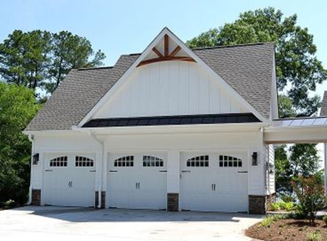 Elegant White Carport