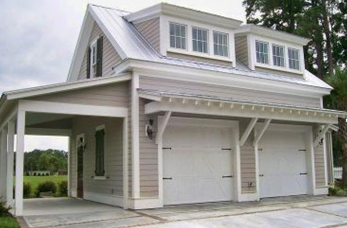 Side Storage + hunian gaya brown White choco