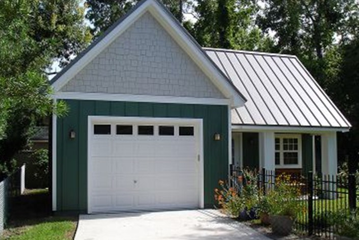 Virdian Model White Garage (Garasi Segitiga model L)