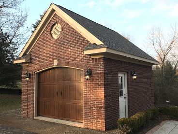 Garasi Mobil Bricks model One room