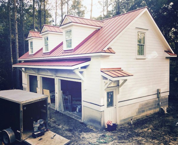 Garasi Model Triple Gate big mansion (White european)